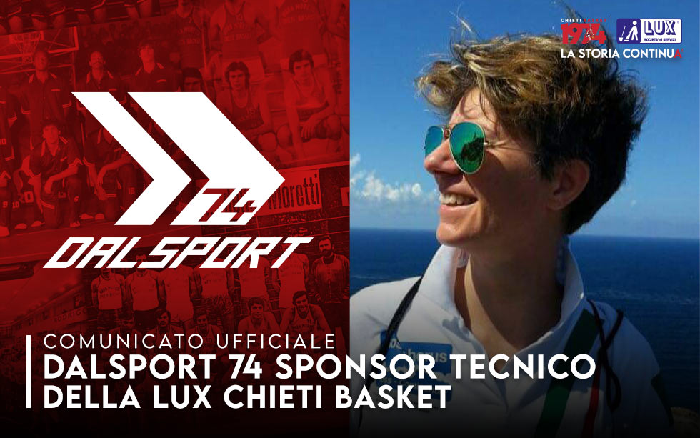 Dalsport sponsor tecnico della Lux Chieti Basket 1974