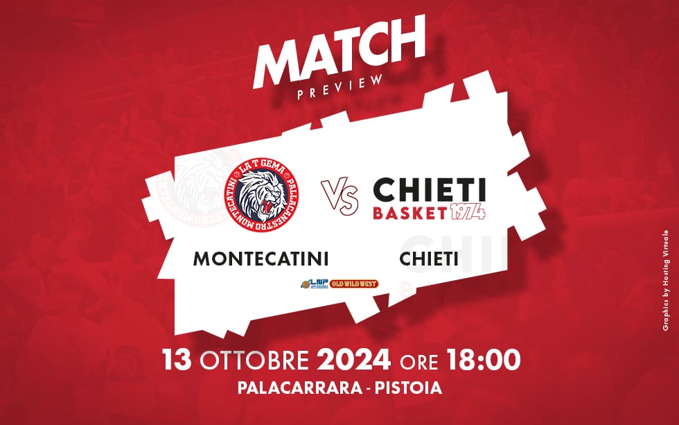 Chieti pronta all’esame contro La T Gema Montecatini